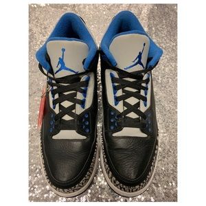 Air Jordan 3 Retro “Sport Blue” Sz 10US